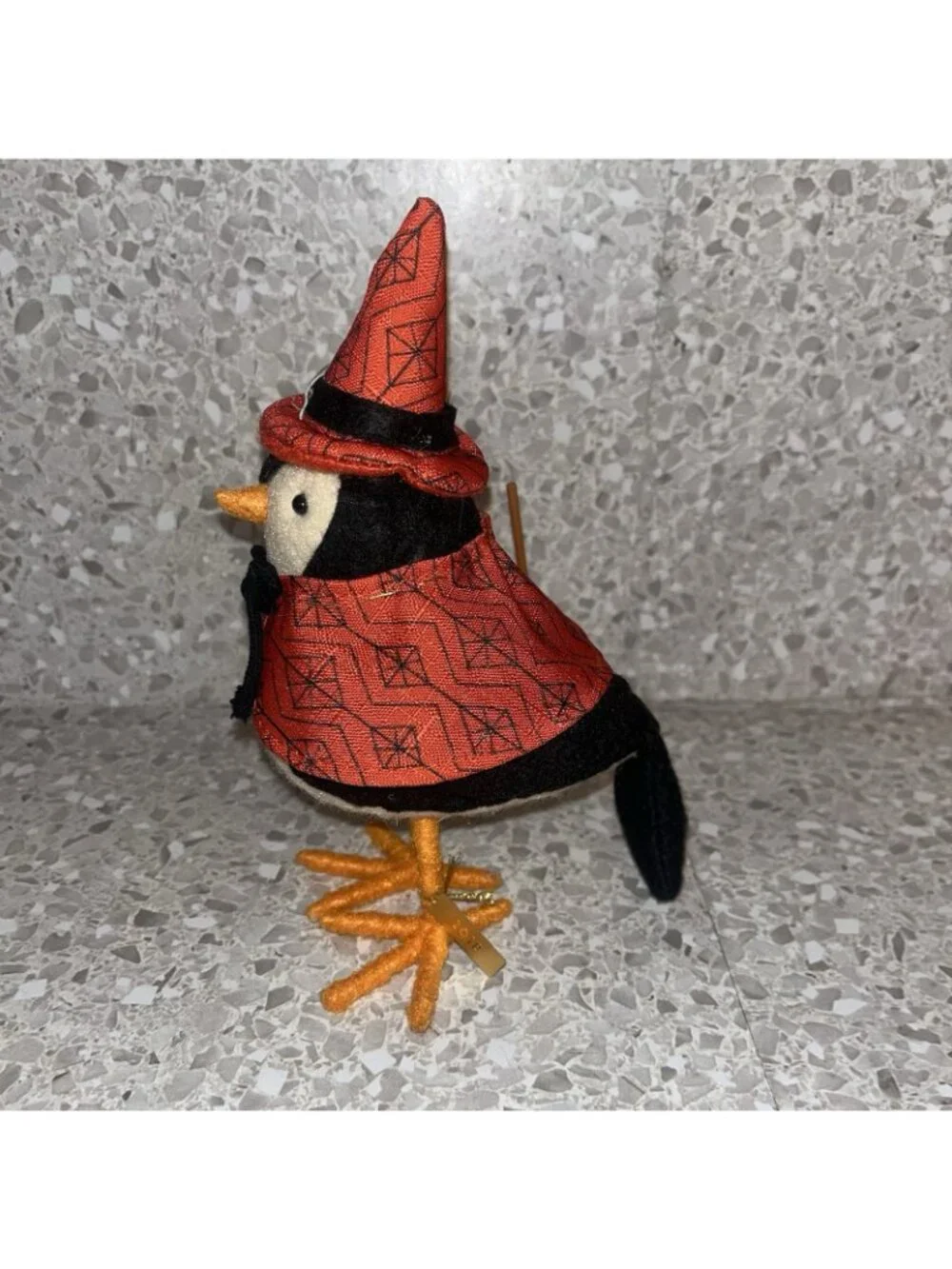 Target Halloween Hyde & Eek Bird Owl 2018 Brewster Witch With Broom & Metal Tag